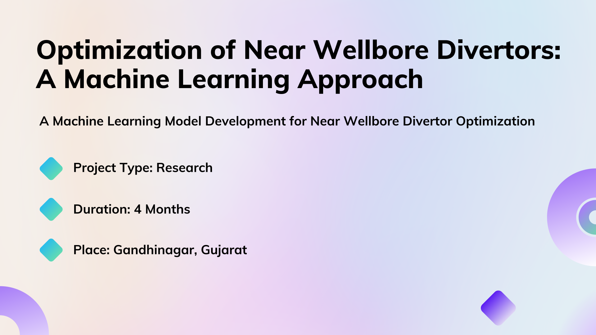 Optimization of Near Wellbore Divertors: A Machine Learning Approach