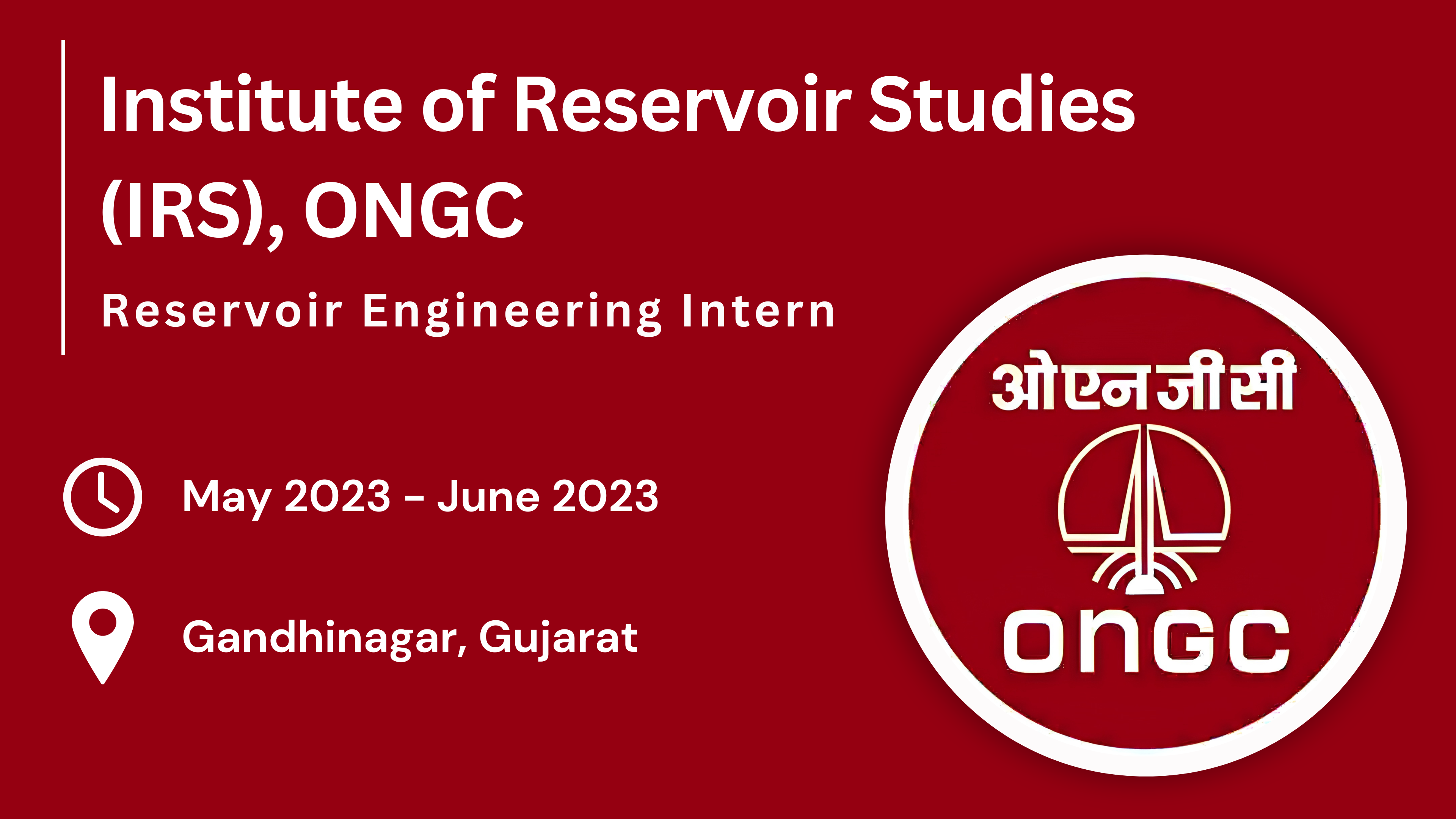 Institute of Reservoir Studies (IRS), ONGC